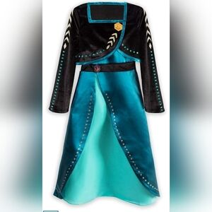 NWT Disney Parks Frozen Annas Coronation Dress Girls Size 9/10